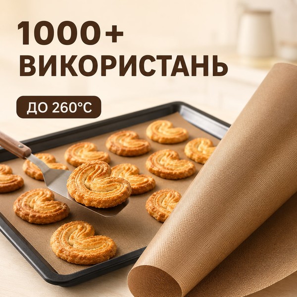 Тефлонові килимки для випічки, 2 шт 30×40